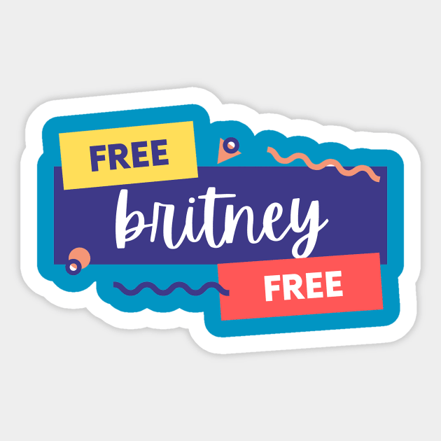 Free Britney Sticker by UJ Store